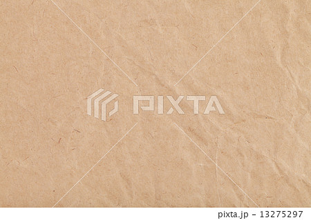 background from sheet of crumpled kraft paper 13275297