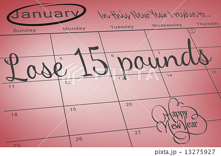 Composite image of new years resolutions 13275927