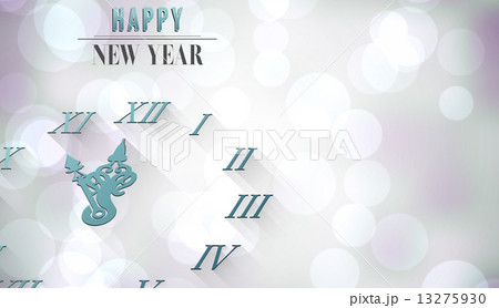 Composite image of happy new year message 13275930