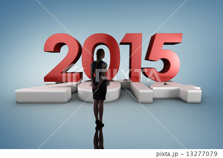Composite image of businesswoman standing Composite image of businesswoman standing 13277079