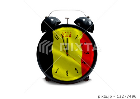 Composite image of 2015 in black alarm clock Composite image of 2015 in black alarm clock 13277496