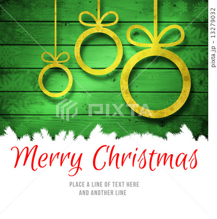 Composite image of merry christmas Composite image of merry christmas 13279032