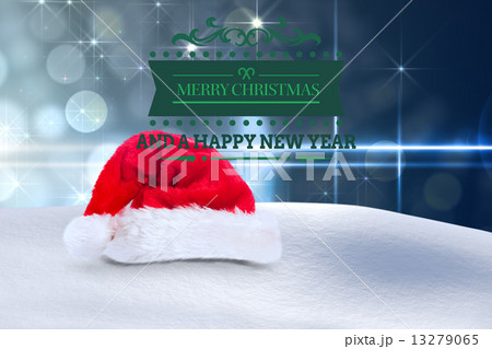Composite image of merry christmas message 13279065