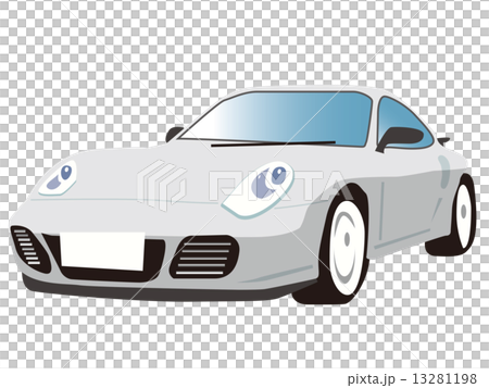 汽車_跑車灰色 13281198