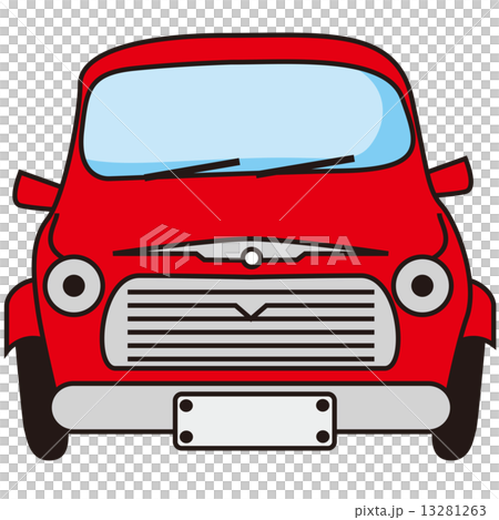 Car _ Mini Sedan Red Car _ Mini Sedan Red 13281263