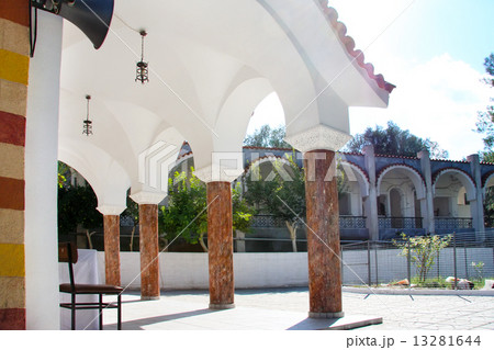 Greece. Rhodes. A man's monastery of sacred Nektary 13281644