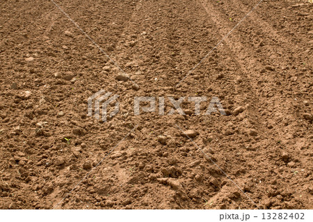 soil prepared for agriculture 13282402