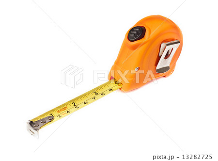 tape measure isolated on white background 13282725