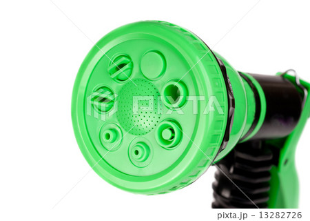 garden watering gun isolated on white background garden watering gun isolated on white background 13282726