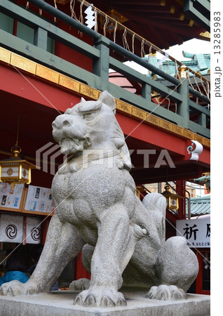 狛犬(吽形像)（神田神社／東京都千代田区外神田） 13285983