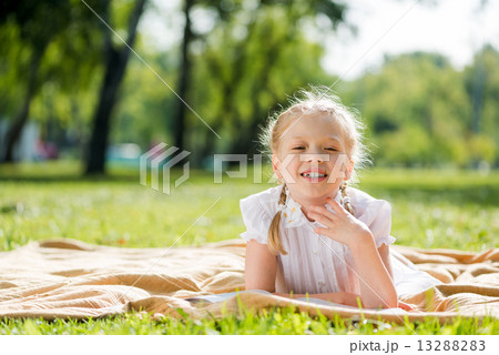 Girl enjoying summertime Girl enjoying summertime 13288283