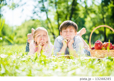 Kids at picnic 13288285