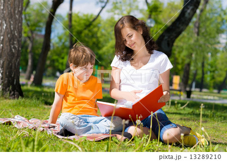 reading a book together reading a book together 13289210