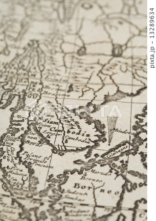 古地図　東南アジア 13289634