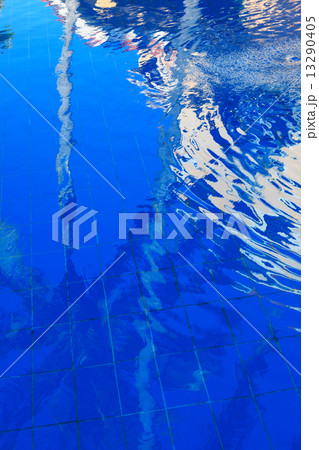 reflection in the pool reflection in the pool 13290405