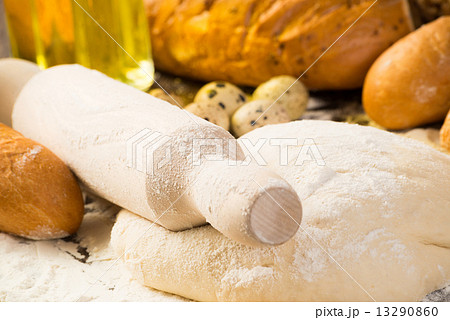 flour, eggs, white bread, wheat ears flour, eggs, white bread, wheat ears 13290860