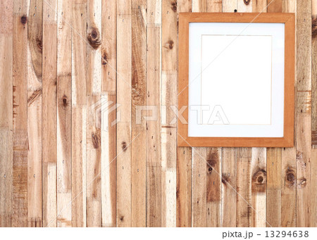 photo frame on wooden board photo frame on wooden board 13294638