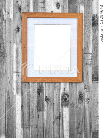 photo frame on wooden board photo frame on wooden board 13294643