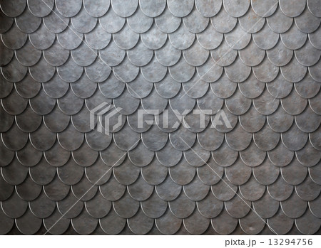 Rusty metal scales armor background 13294756