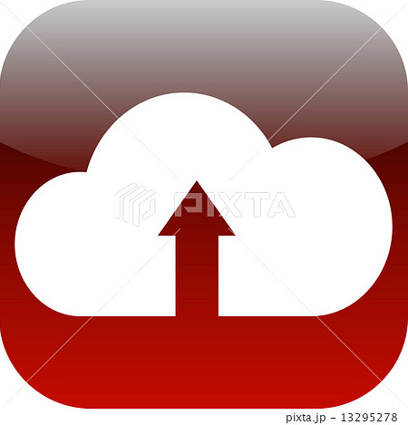 Upload from cloud icon. Upload button. Load symbol. Upload from cloud icon. Upload button. Load symbol. 13295278
