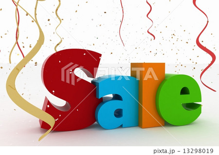 Advertisement of nice festive sales on a white background Advertisement of nice festive sales on a white background 13298019