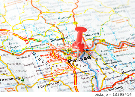Passau ,austria map Passau ,austria map 13298414