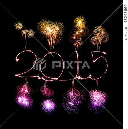 Happy New Year - 2015 sparkler 13298666