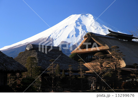 忍野村の富士山 忍野村の富士山 13299676