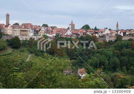 ローテンブルクの旧市街 13300409