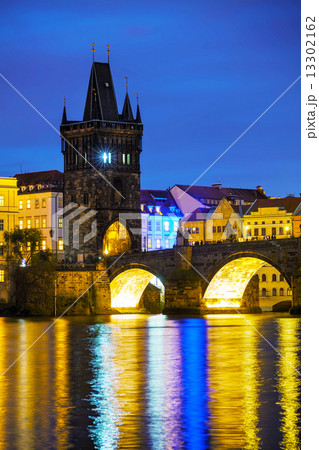 The Old Town Charles bridge tower in Prague 13302162