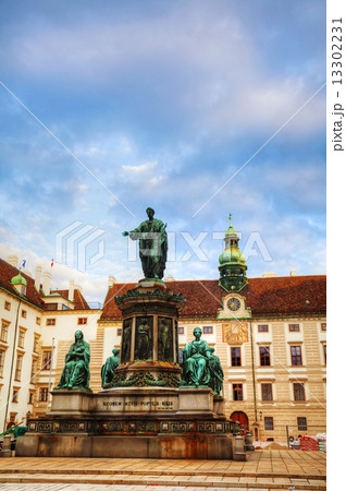 Monument at Hofburg Palace in Vienna, Austria Monument at Hofburg Palace in Vienna, Austria 13302231