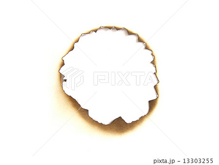 Burned paper hole Burned paper hole 13303255