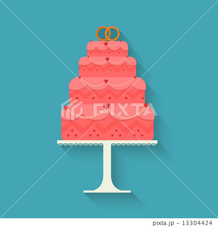 Wedding cake style flat Wedding cake style flat 13304424
