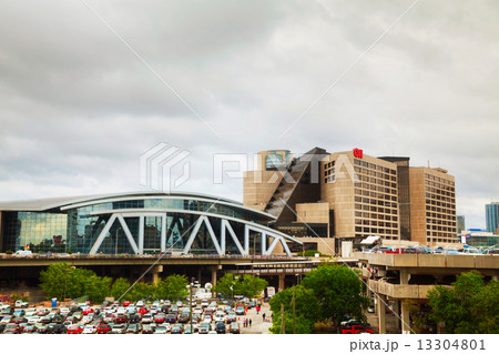 Philips Arena and CNN Center in Atlanta 13304801