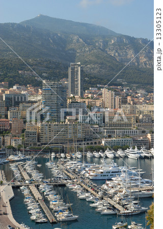 Marina of Monte Carlo in Monaco 13305123
