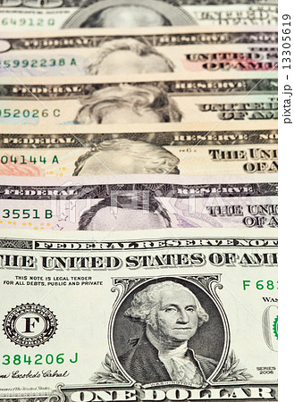 Background of U.S. dollars 13305619