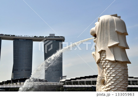 シンガポール マーライオン公園 シンガポール マーライオン公園 13305963