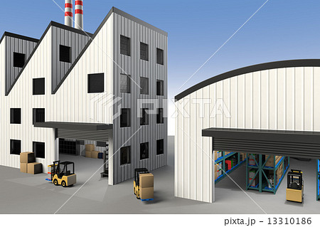 工場と倉庫 工場と倉庫 13310186