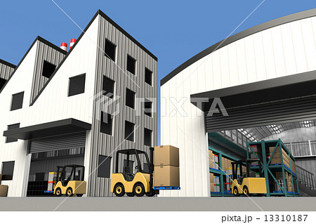 工場と倉庫 13310187