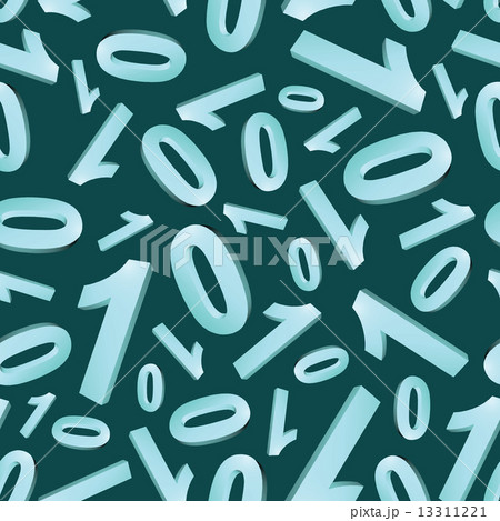 binary digits one and zero 3d pattern eps10 binary digits one and zero 3d pattern eps10 13311221