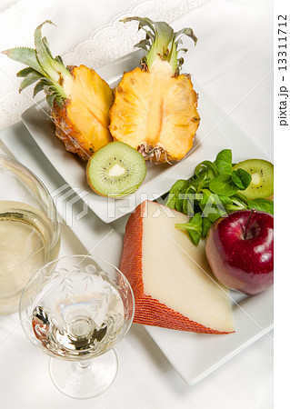 Fruit, cheese and wine Fruit, cheese and wine 13311712