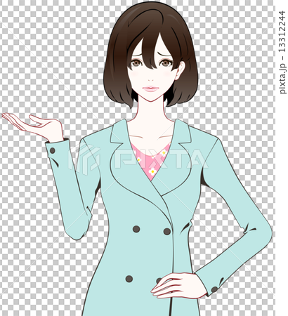 Female introduction troublesome face 13312244