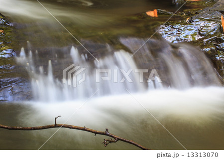 Nature waterfall in deep forest Nature waterfall in deep forest 13313070