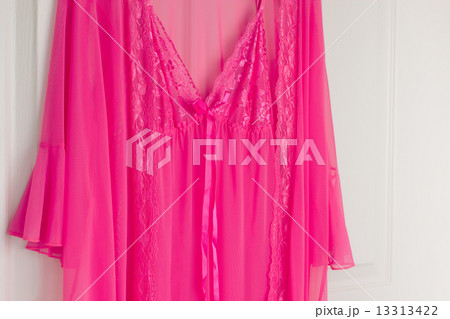 Pink See Through Nightie in Sleepwear 13313422