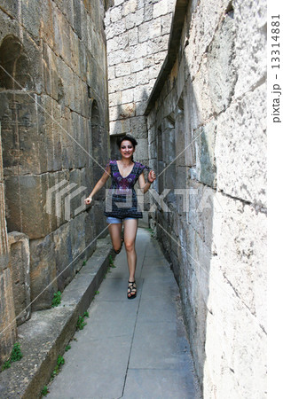 Girl in Tatev monastery 13314881