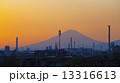 富士山シルエット 13316613
