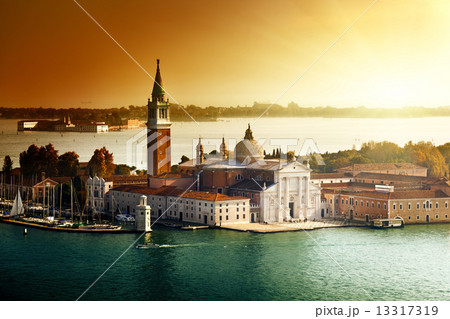 view of San Giorgio island, Venice, Italy view of San Giorgio island, Venice, Italy 13317319