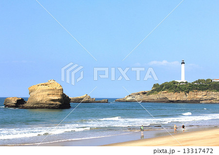 バスク地方にある人気のリゾート地ビアリッツ　フランス　 13317472