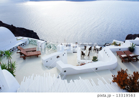 サントリーニの風景 13319563