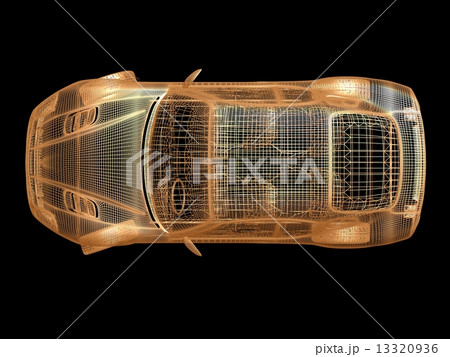3d model cars on a black background 13320936